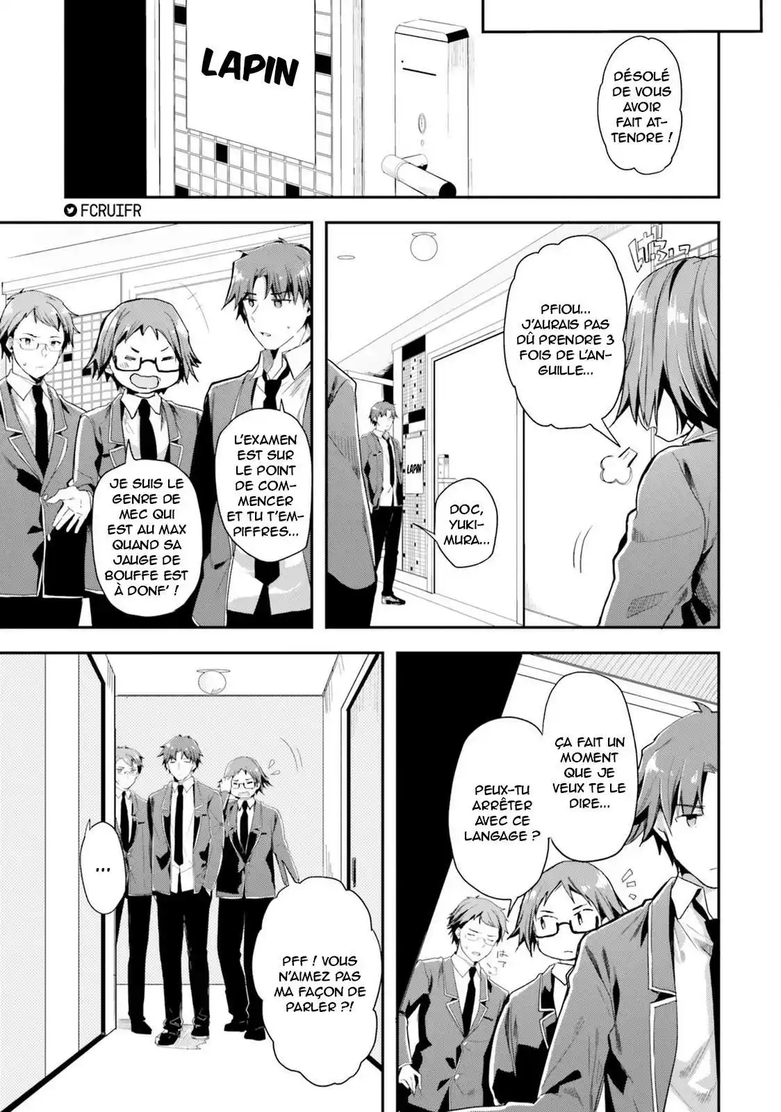 Youkoso Jitsuryoku Shijou Shugi no Kyoushitsu e 32 page 8