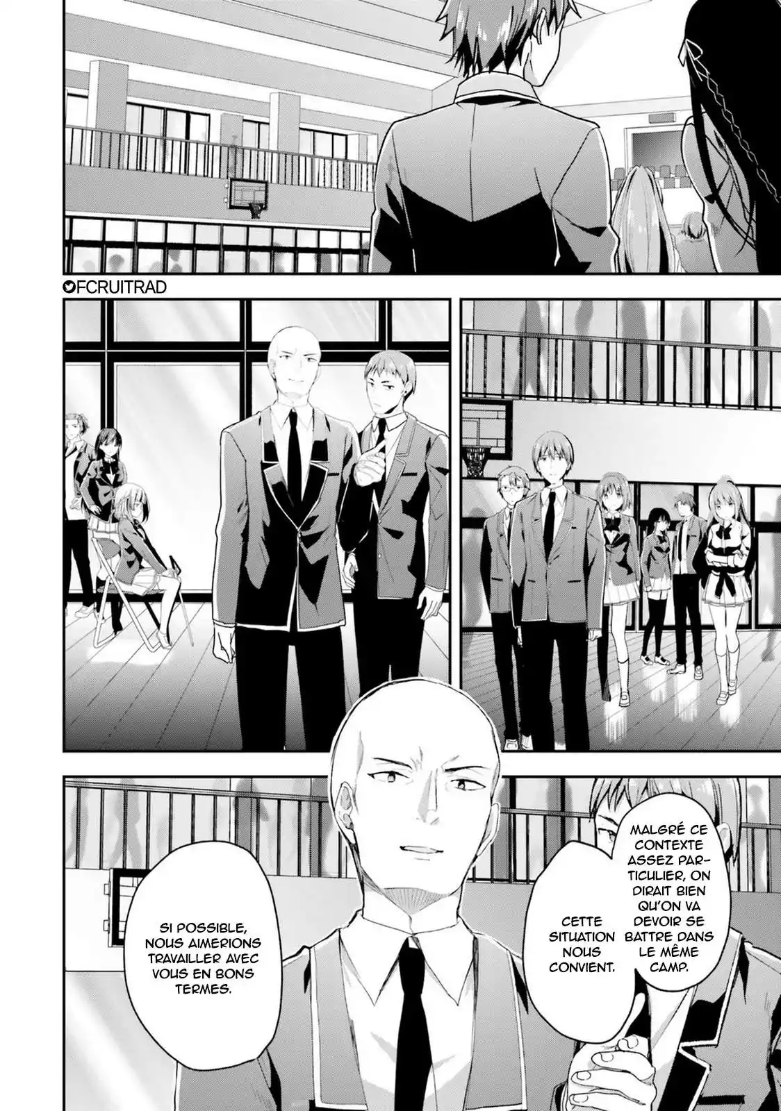 Youkoso Jitsuryoku Shijou Shugi no Kyoushitsu e 57 page 8