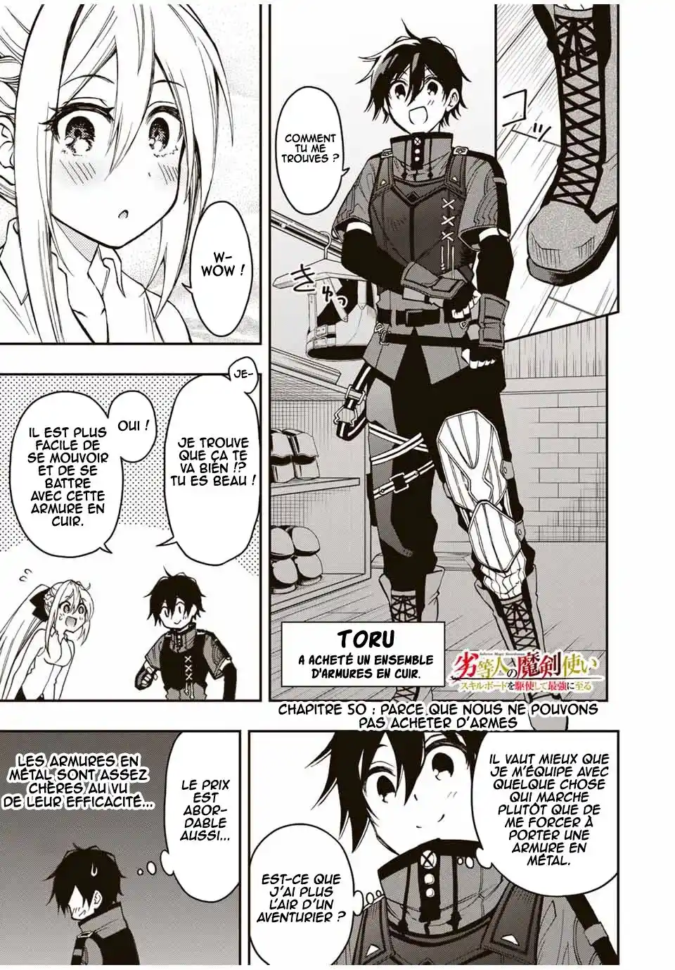 The Reincarnated Inferior Magic Swordsman 50 page 2