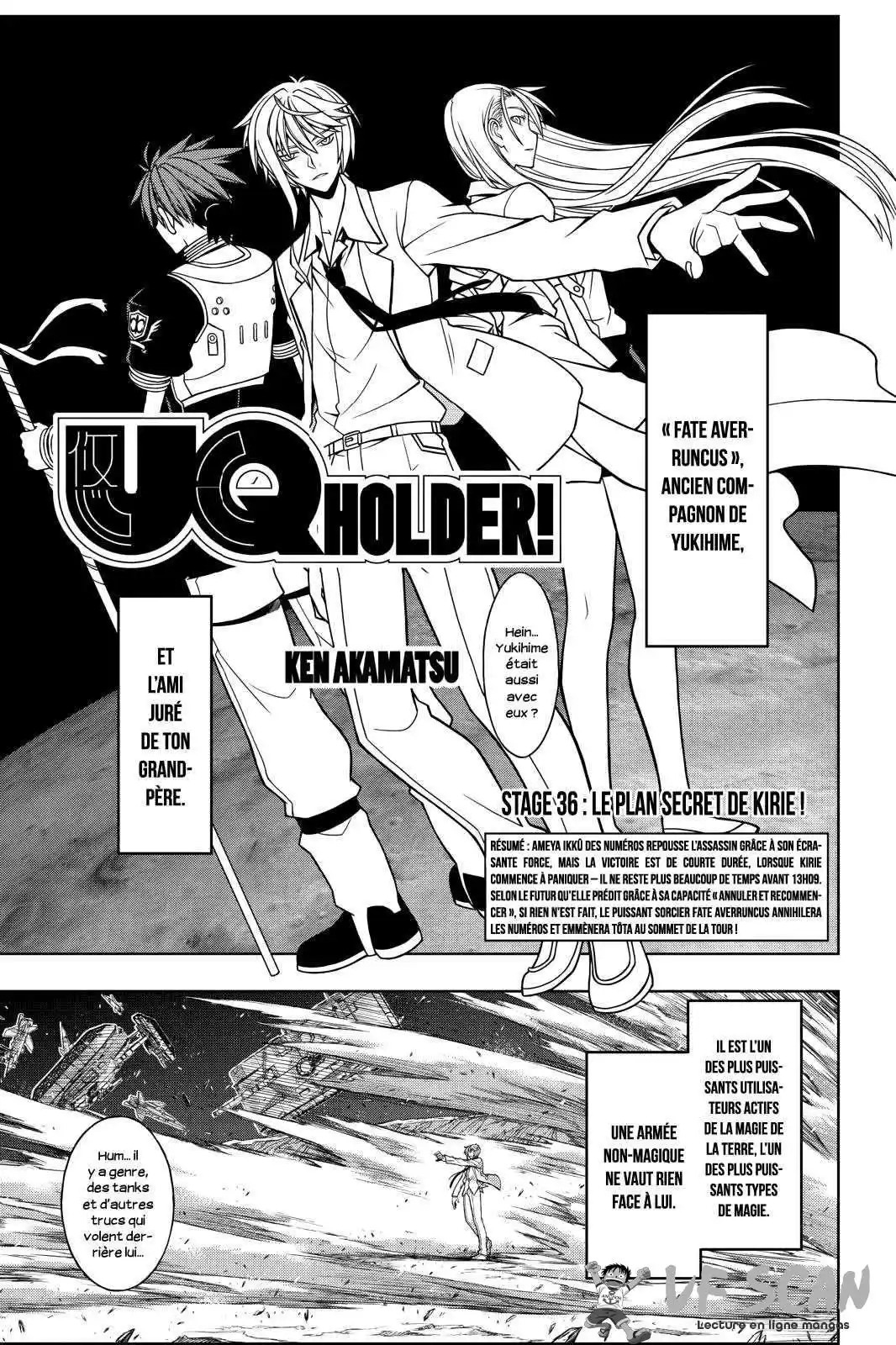 UQ Holder! 36 page 1
