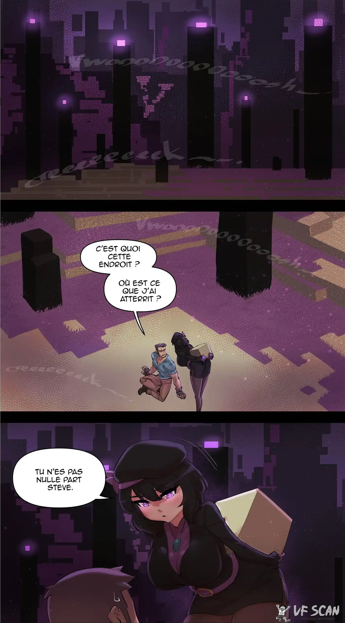 Minecraft Waifu 7 page 1