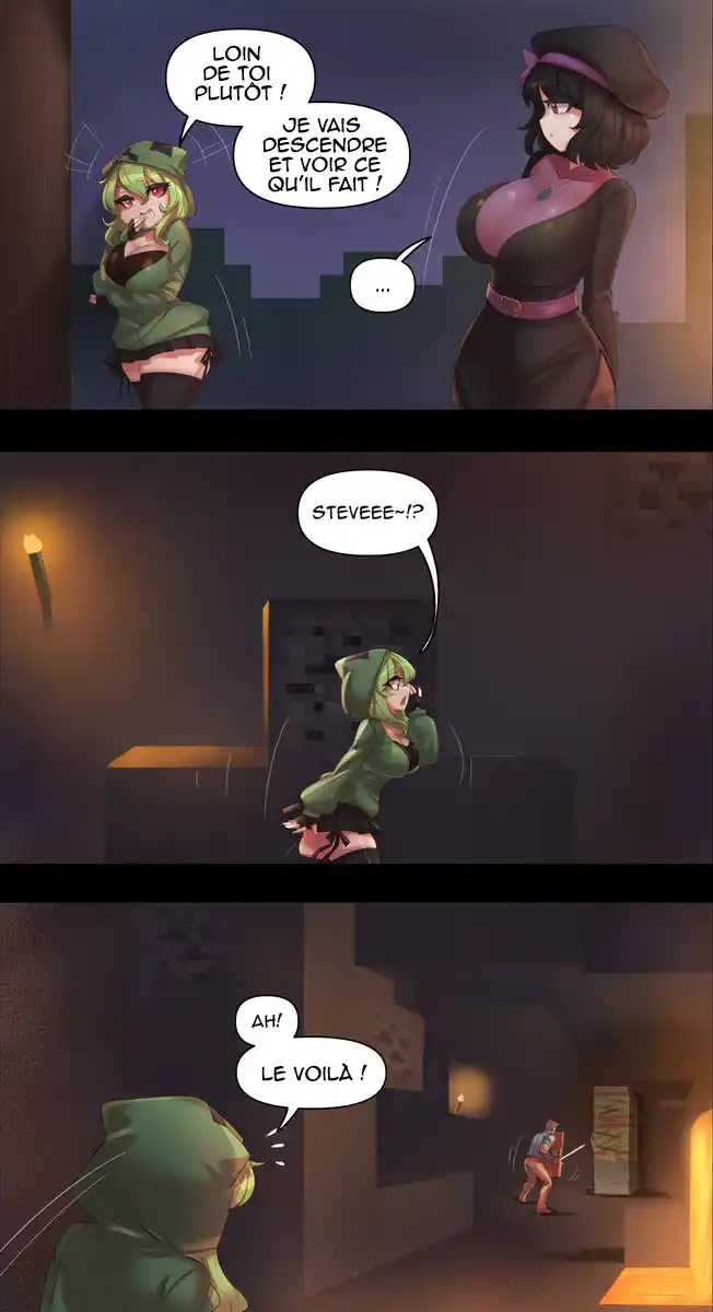 Minecraft Waifu 18 page 3