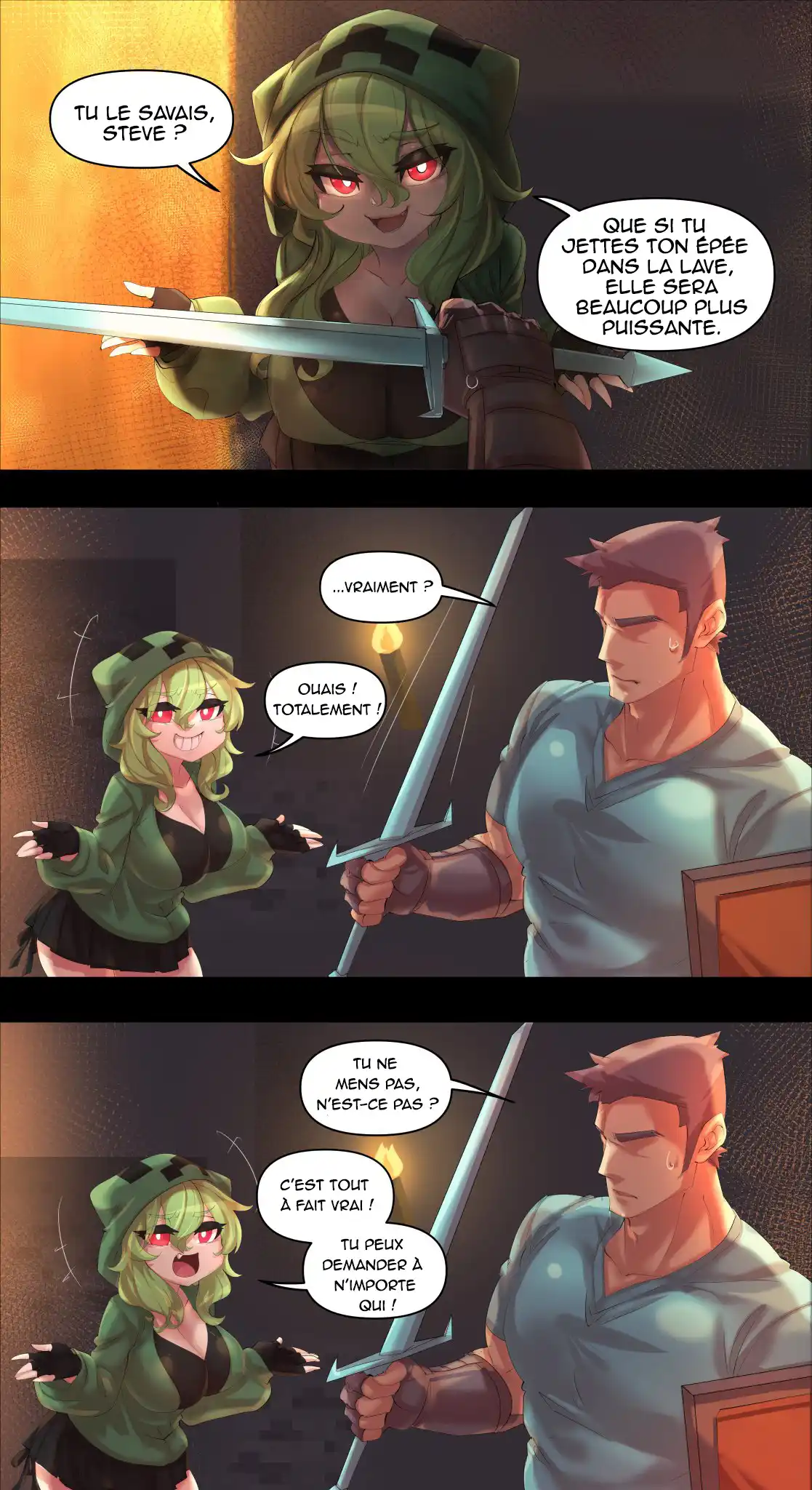 Minecraft Waifu 19 page 4