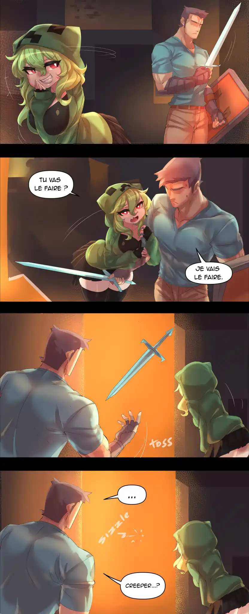 Minecraft Waifu 19 page 5