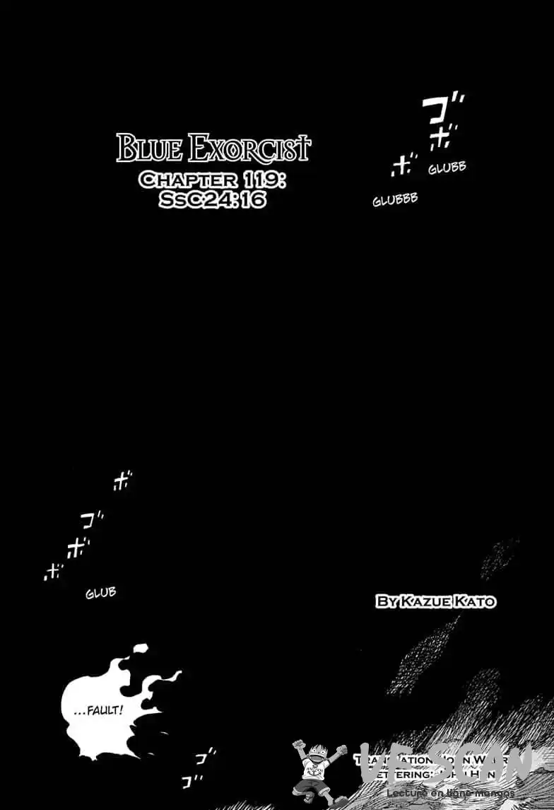 Ao No Exorcist 119 page 1