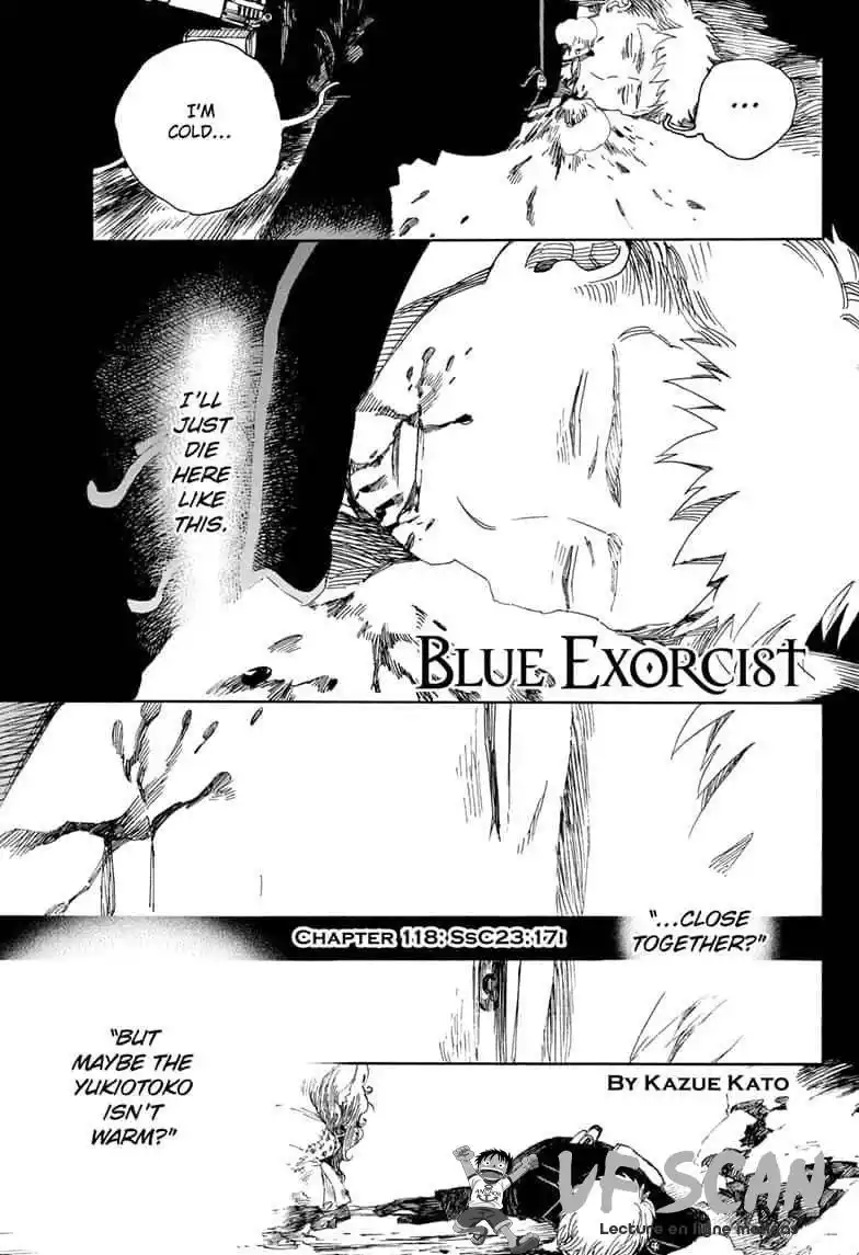 Ao No Exorcist 118 page 1