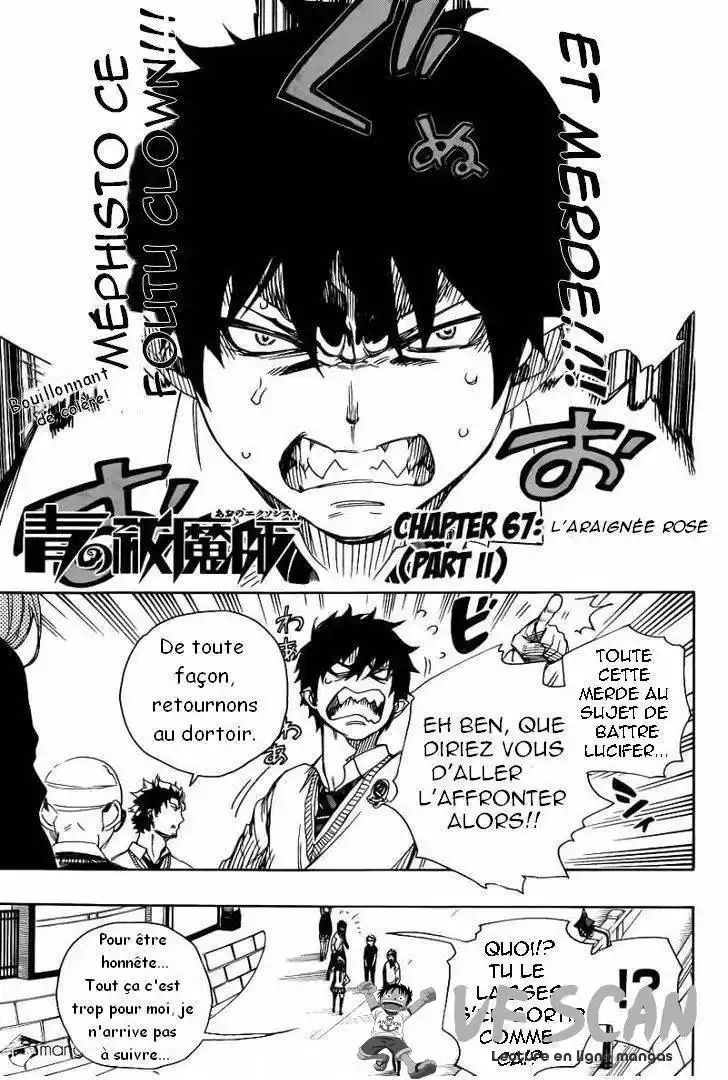 Ao No Exorcist 67 page 1