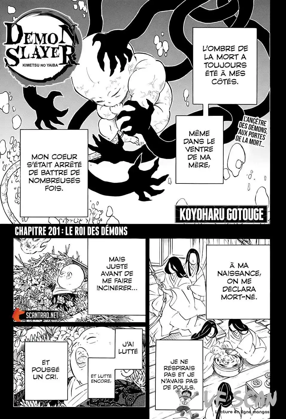 Kimetsu No Yaiba 201 page 1