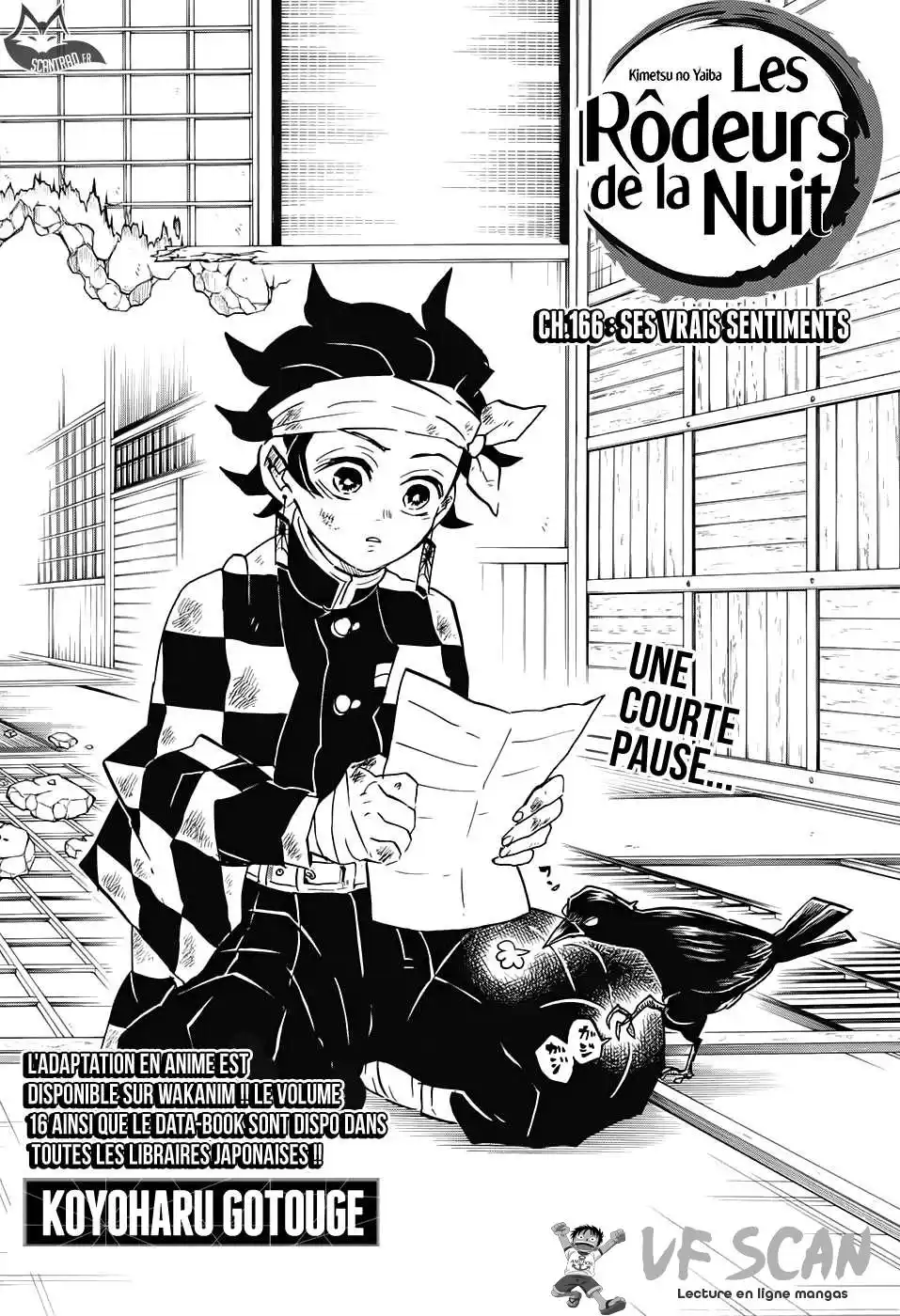 Kimetsu No Yaiba 166 page 1