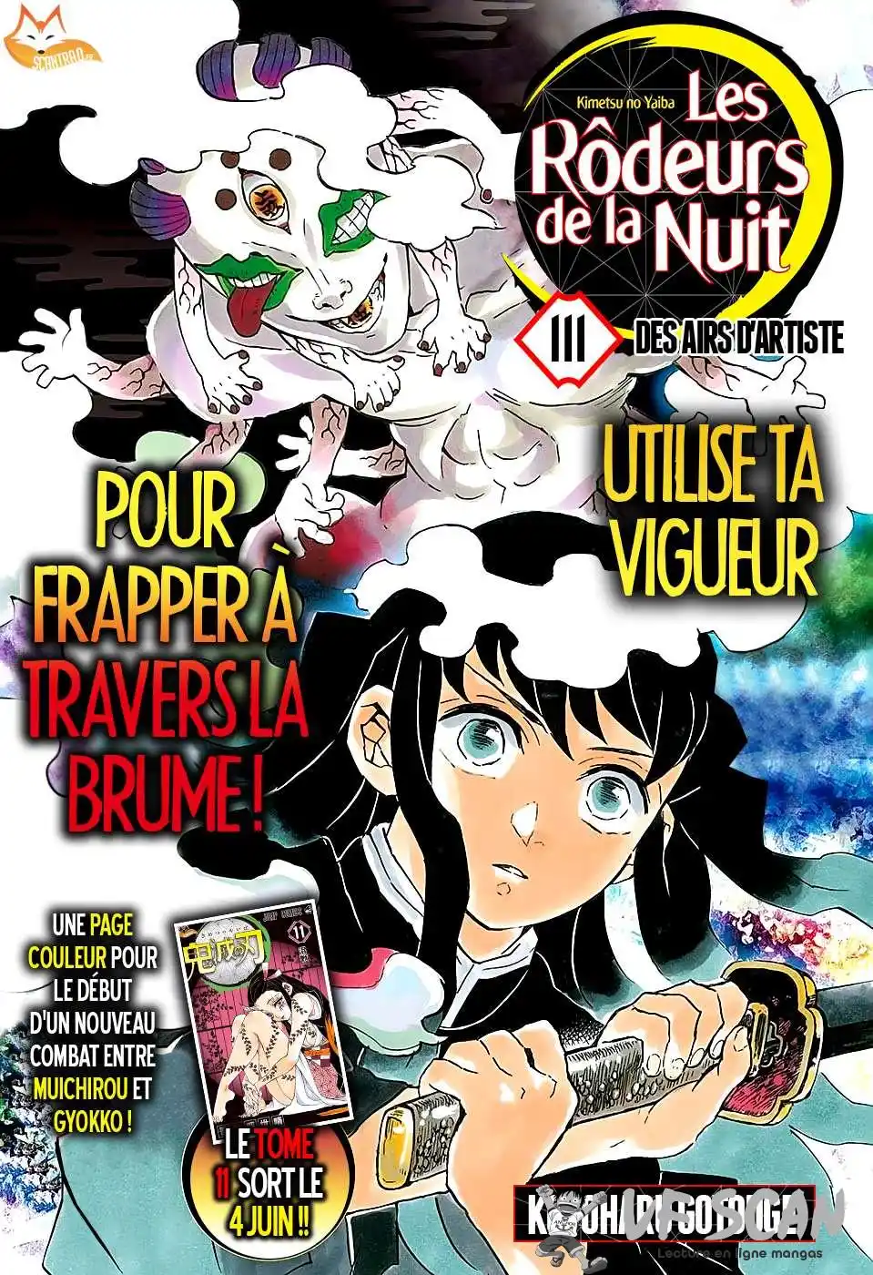 Kimetsu No Yaiba 111 page 1