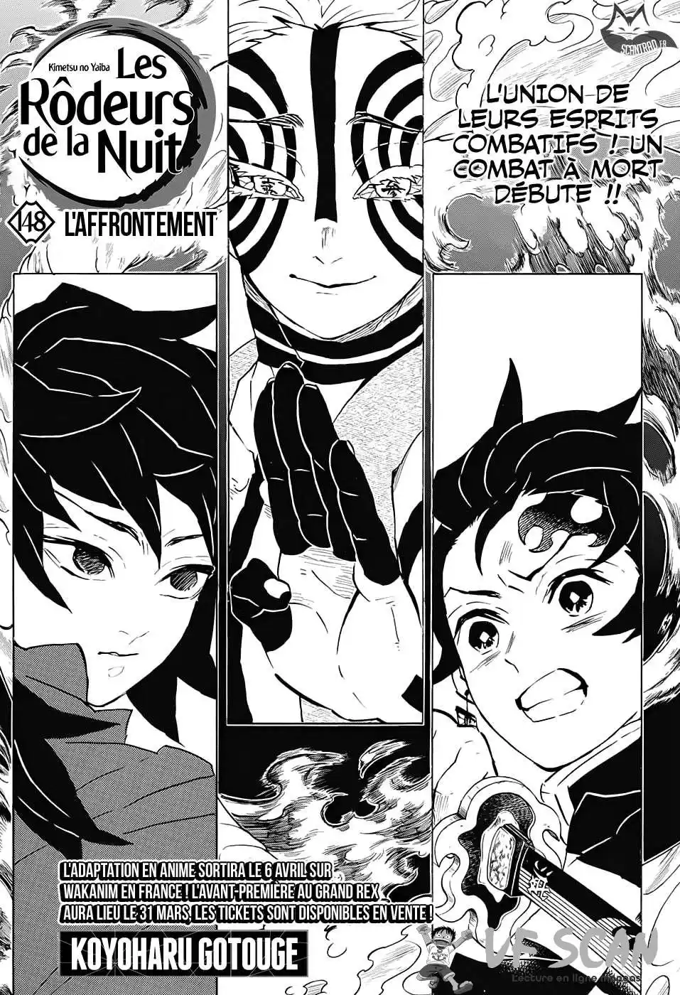 Kimetsu No Yaiba 148 page 1