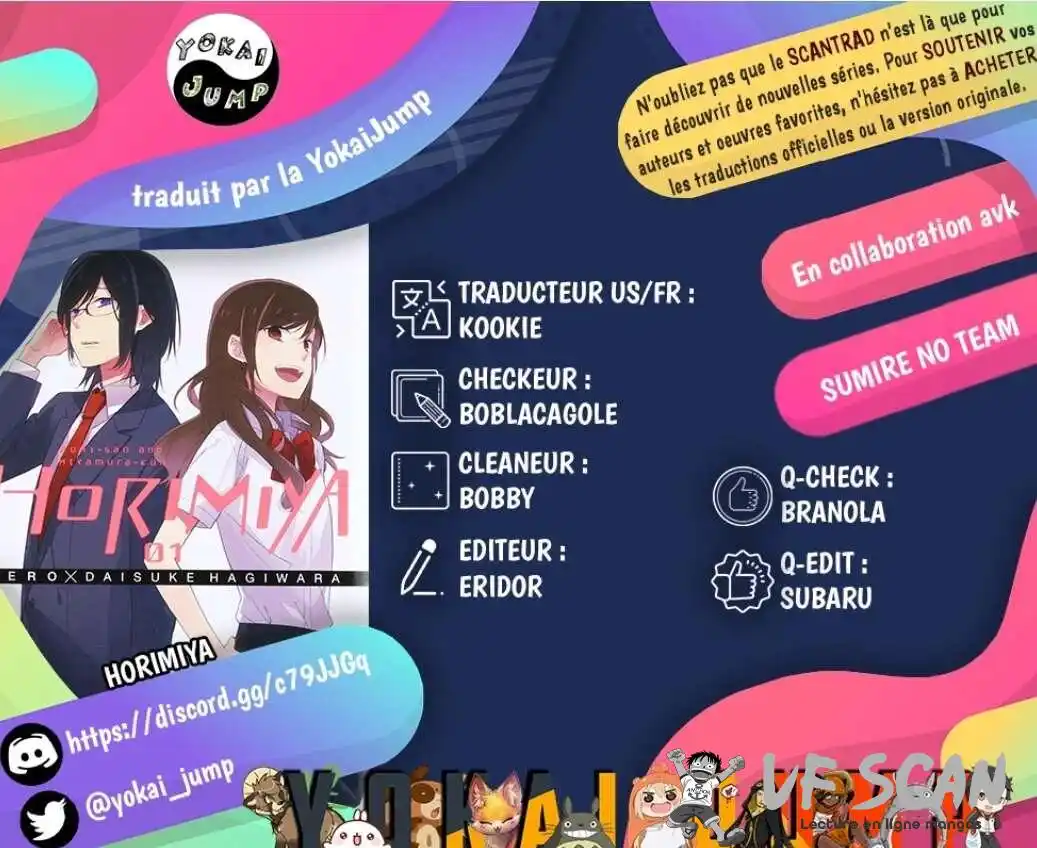 Horimiya 52 page 1