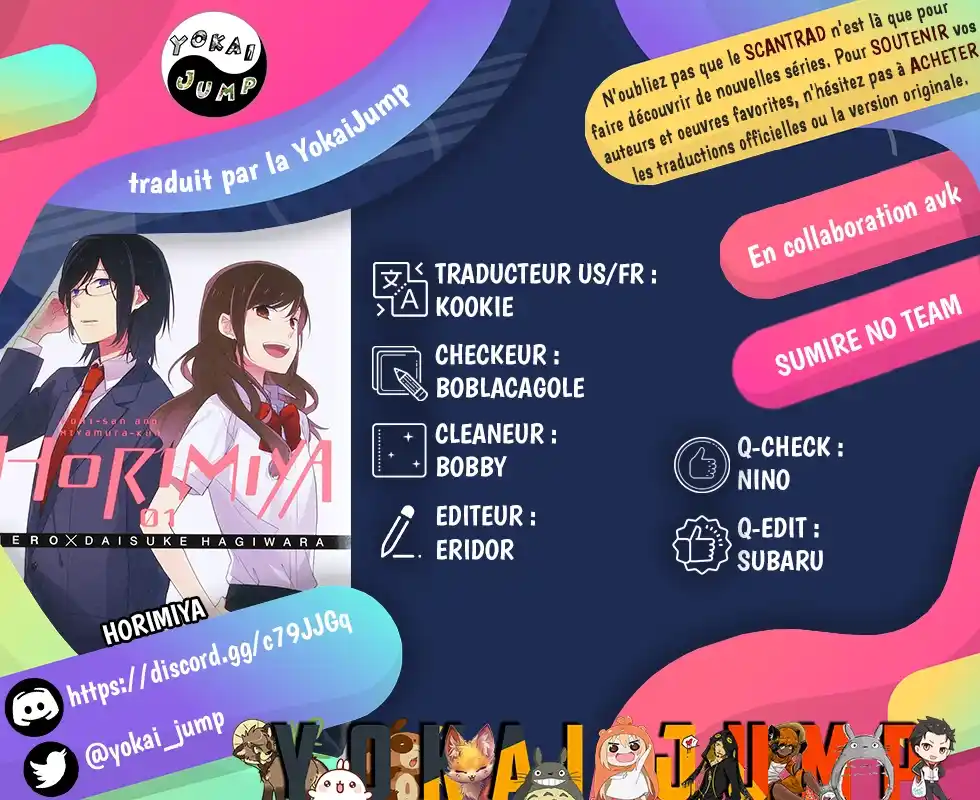 Horimiya 50 page 1