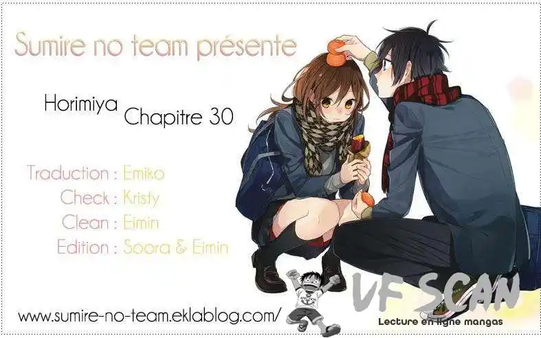 Horimiya 30 page 1