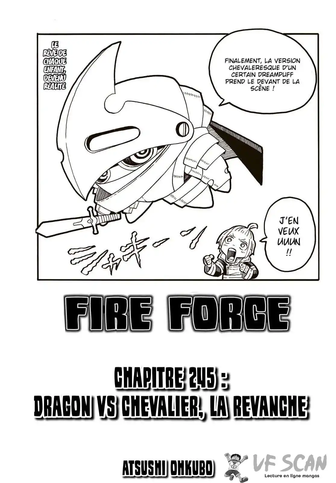 Fire Force 245 page 1