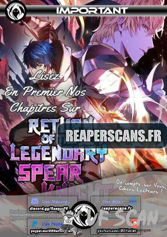 Return of the Legendary Spear Knight 72 page 1