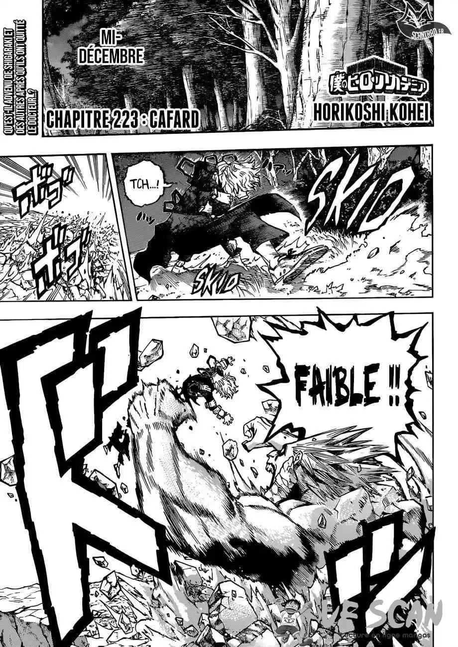 My Hero Academia 223 page 1