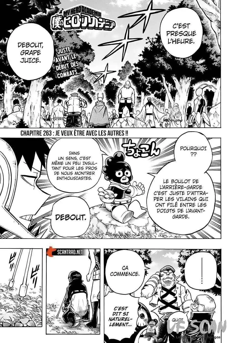 My Hero Academia 263 page 1