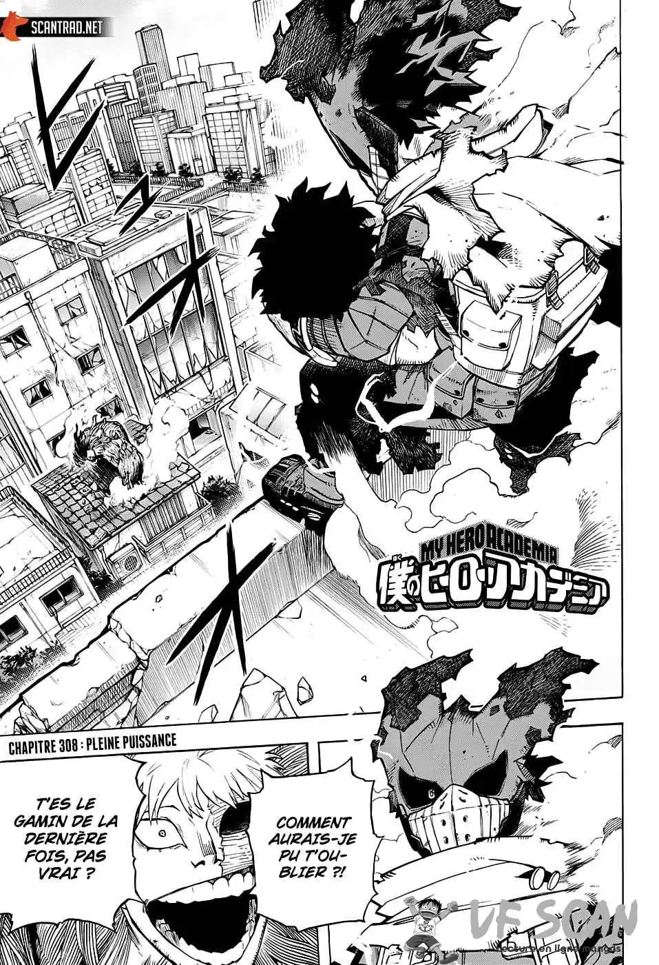 My Hero Academia 308 page 1