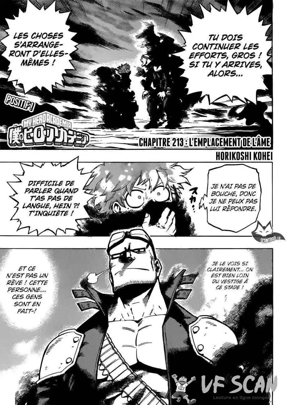 My Hero Academia 213 page 1