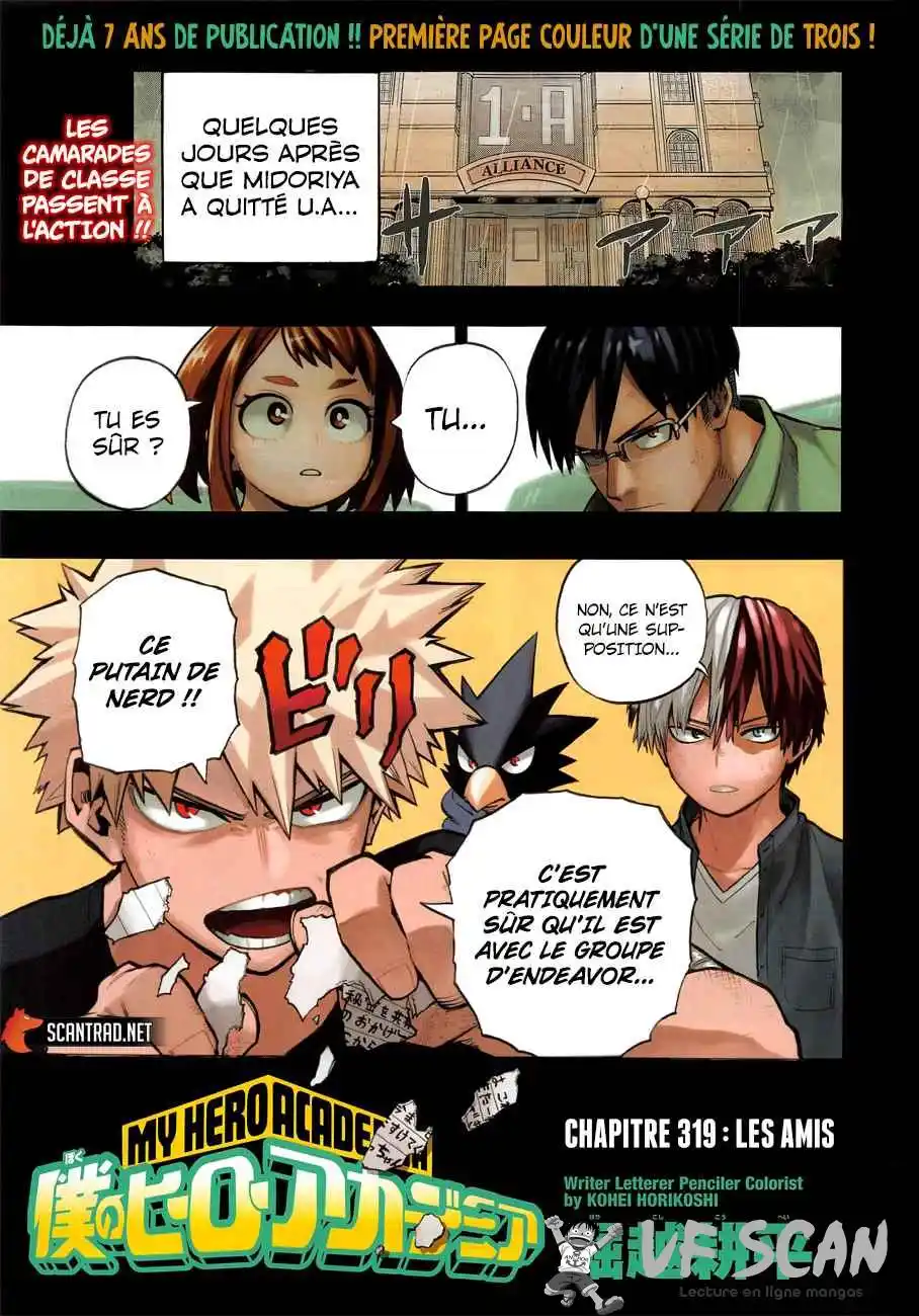 My Hero Academia 319 page 1