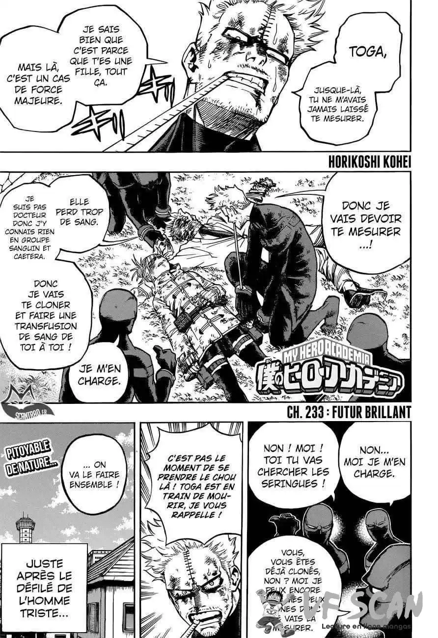 My Hero Academia 233 page 1