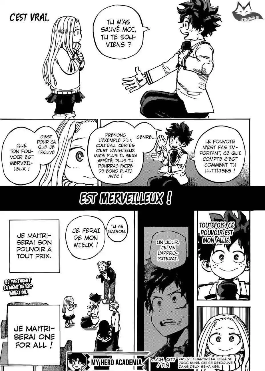 My Hero Academia 217 page 14