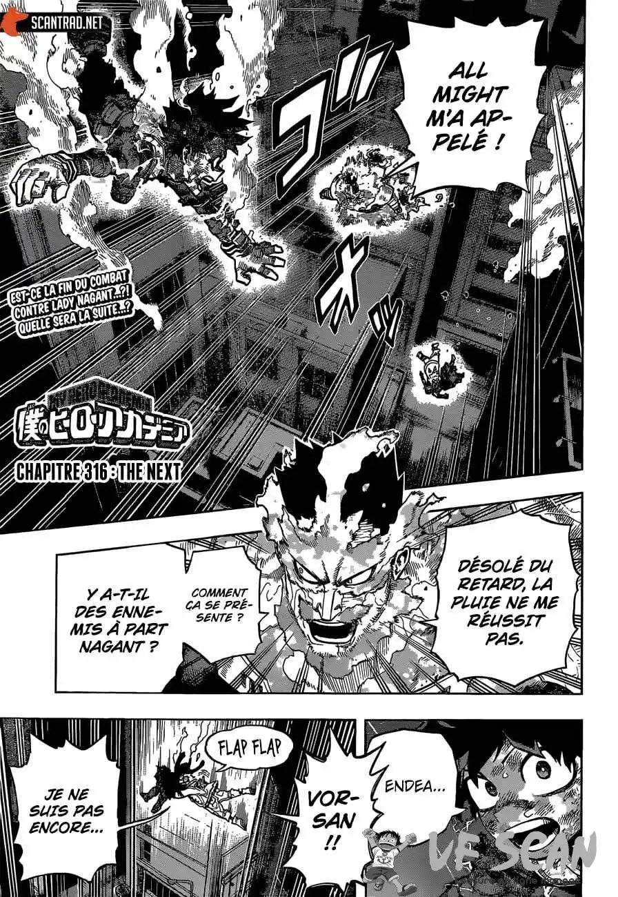 My Hero Academia 316 page 1