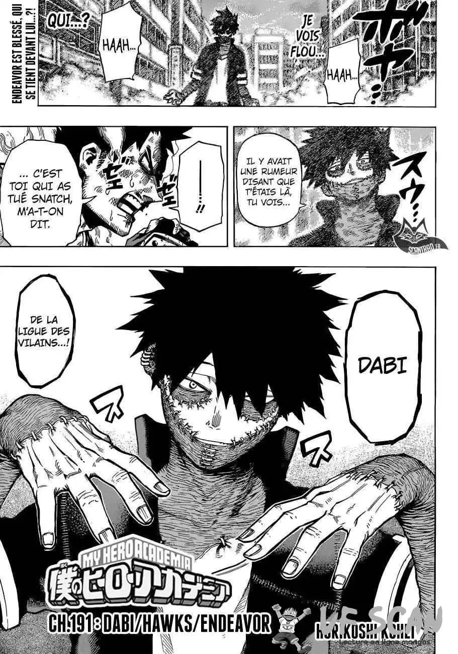 My Hero Academia 191 page 1