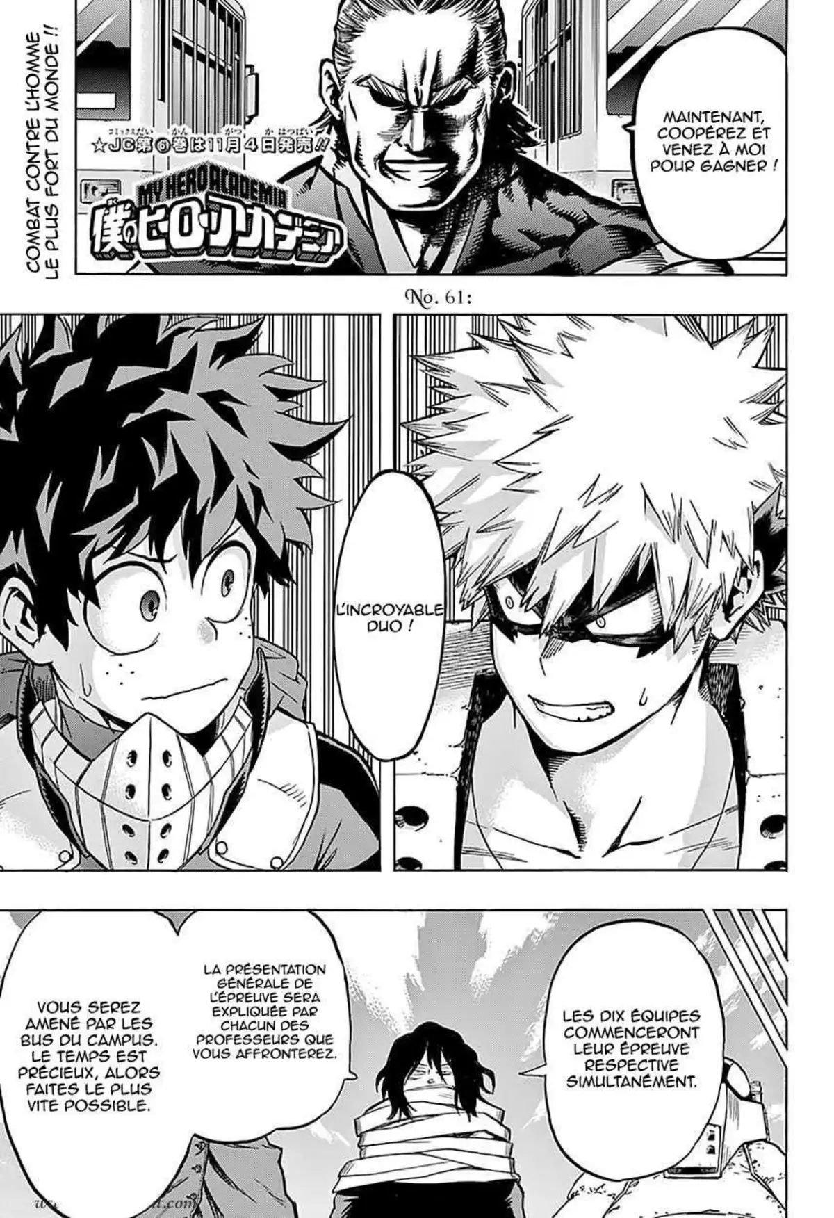 My Hero Academia 61 page 1