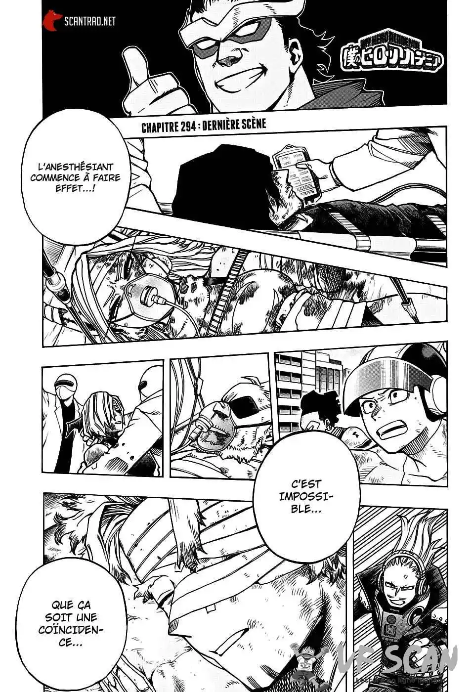 My Hero Academia 294 page 1