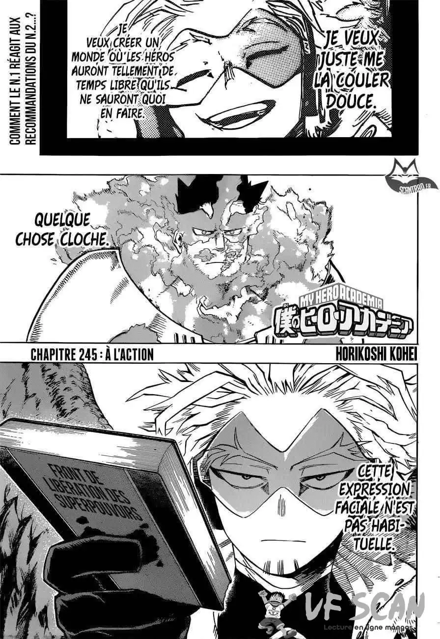 My Hero Academia 245 page 1
