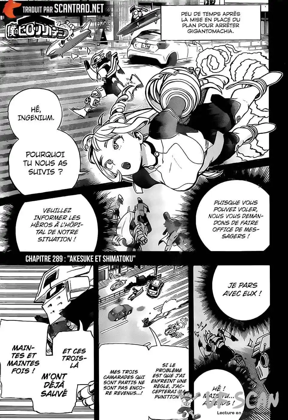 My Hero Academia 289 page 1