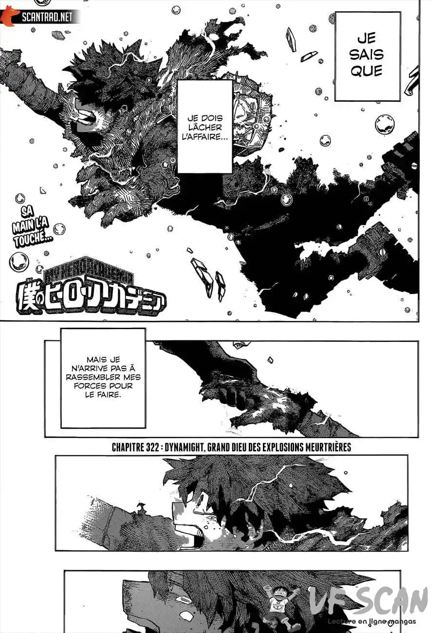 My Hero Academia 322 page 1