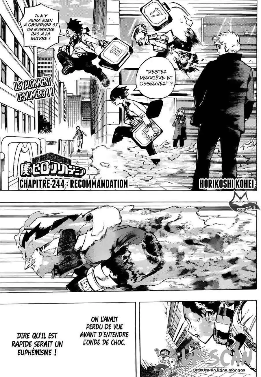 My Hero Academia 244 page 1