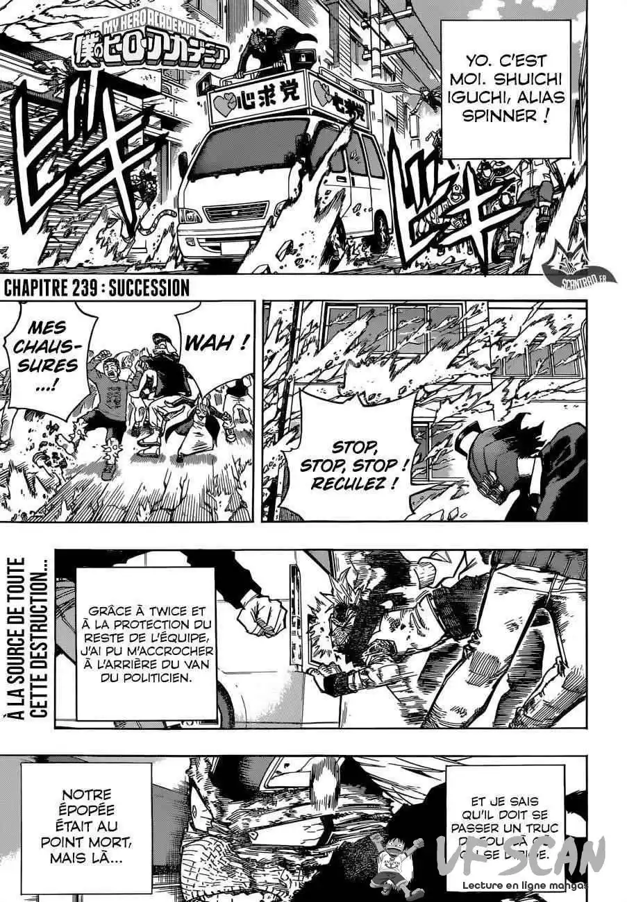 My Hero Academia 239 page 1