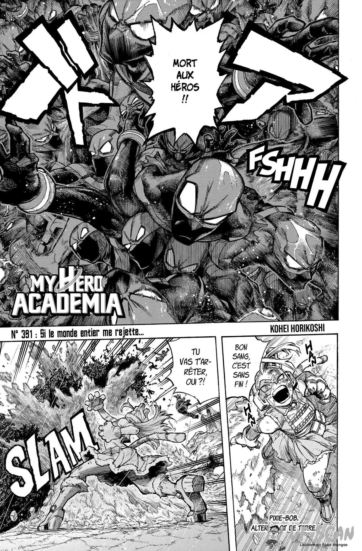 My Hero Academia 391 page 1