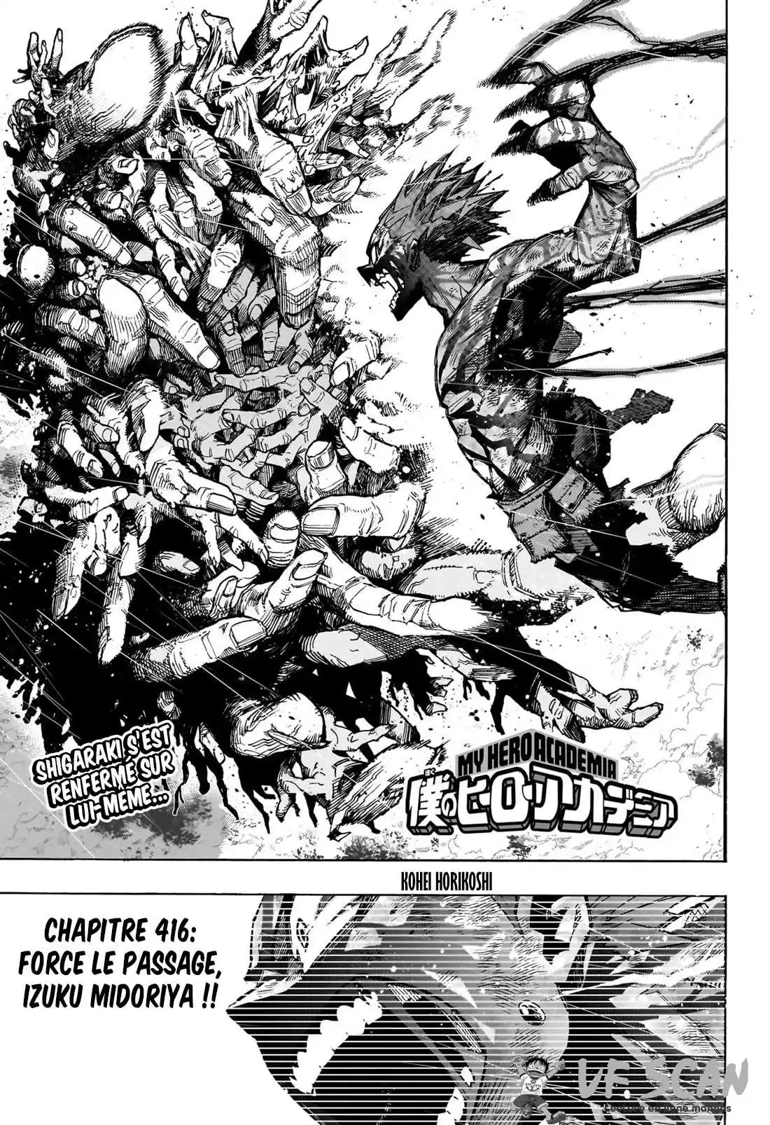 My Hero Academia 416 page 1