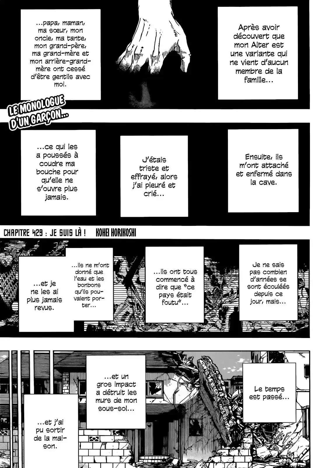 My Hero Academia 429 page 5