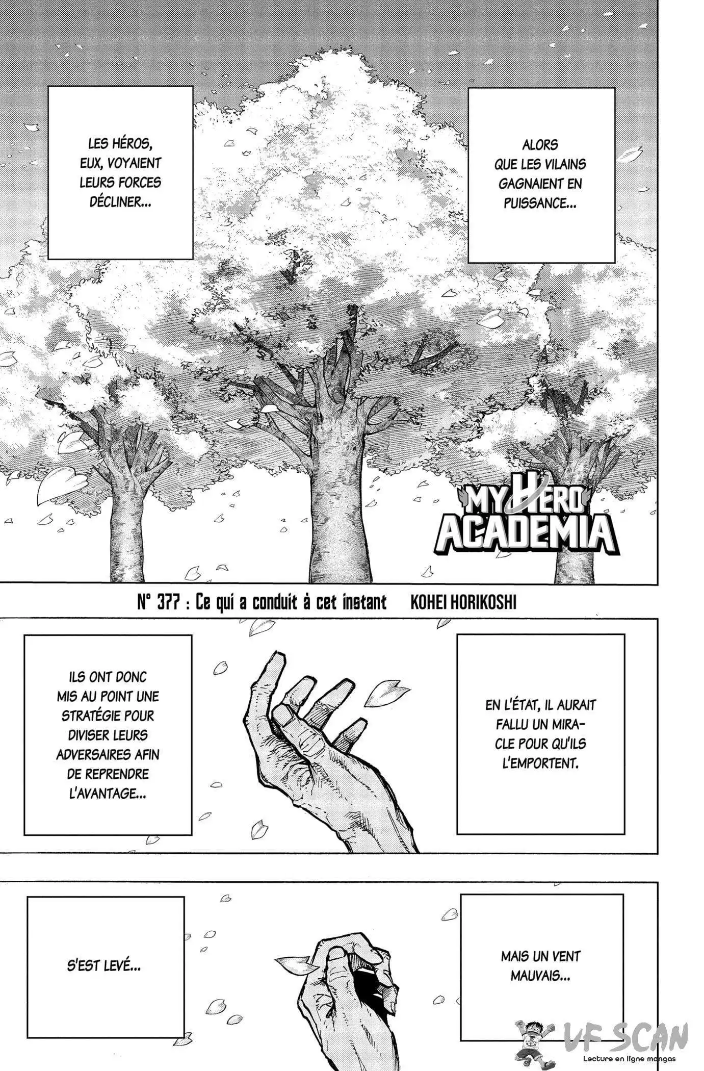 My Hero Academia 377 page 1