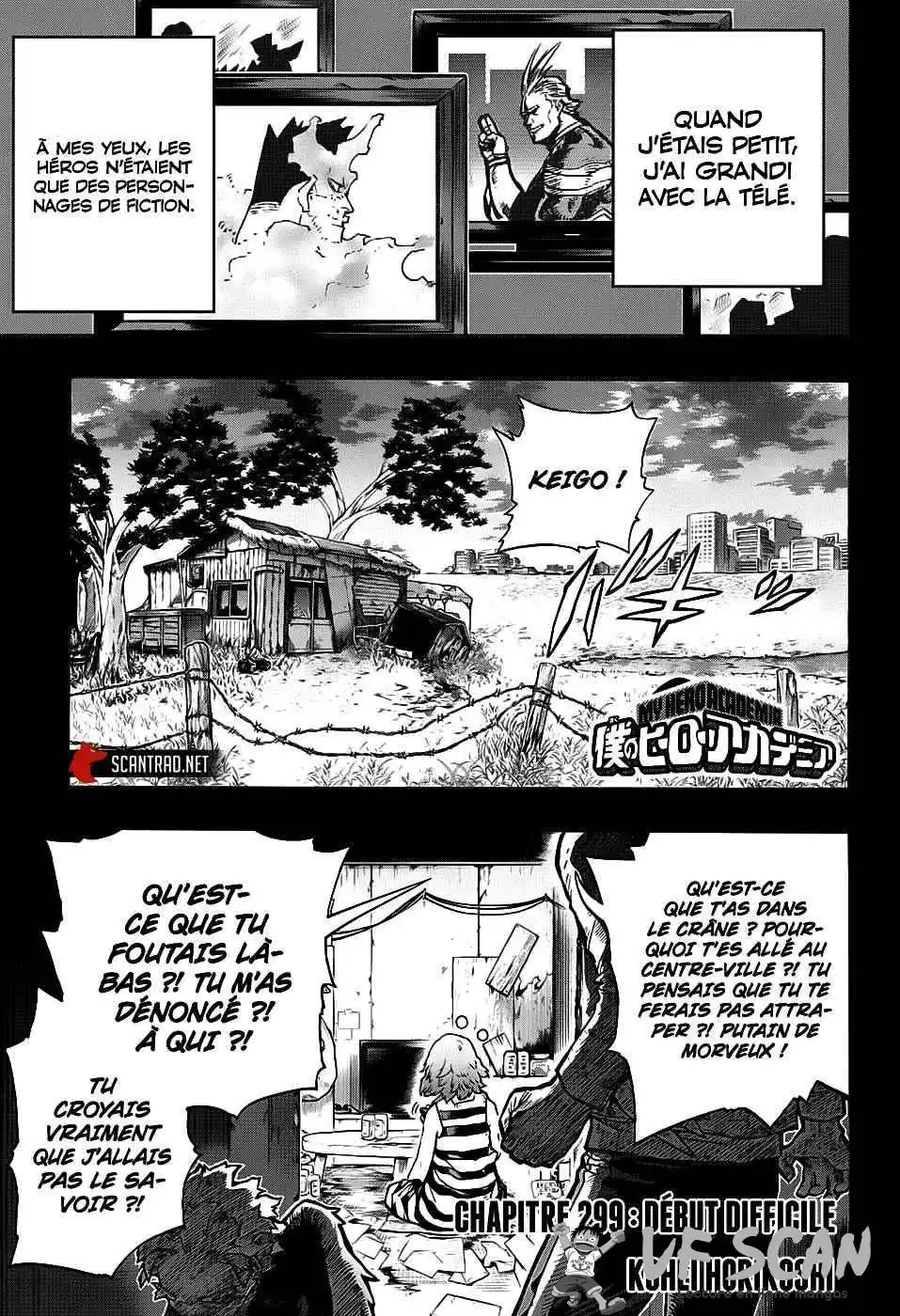 My Hero Academia 299 page 1