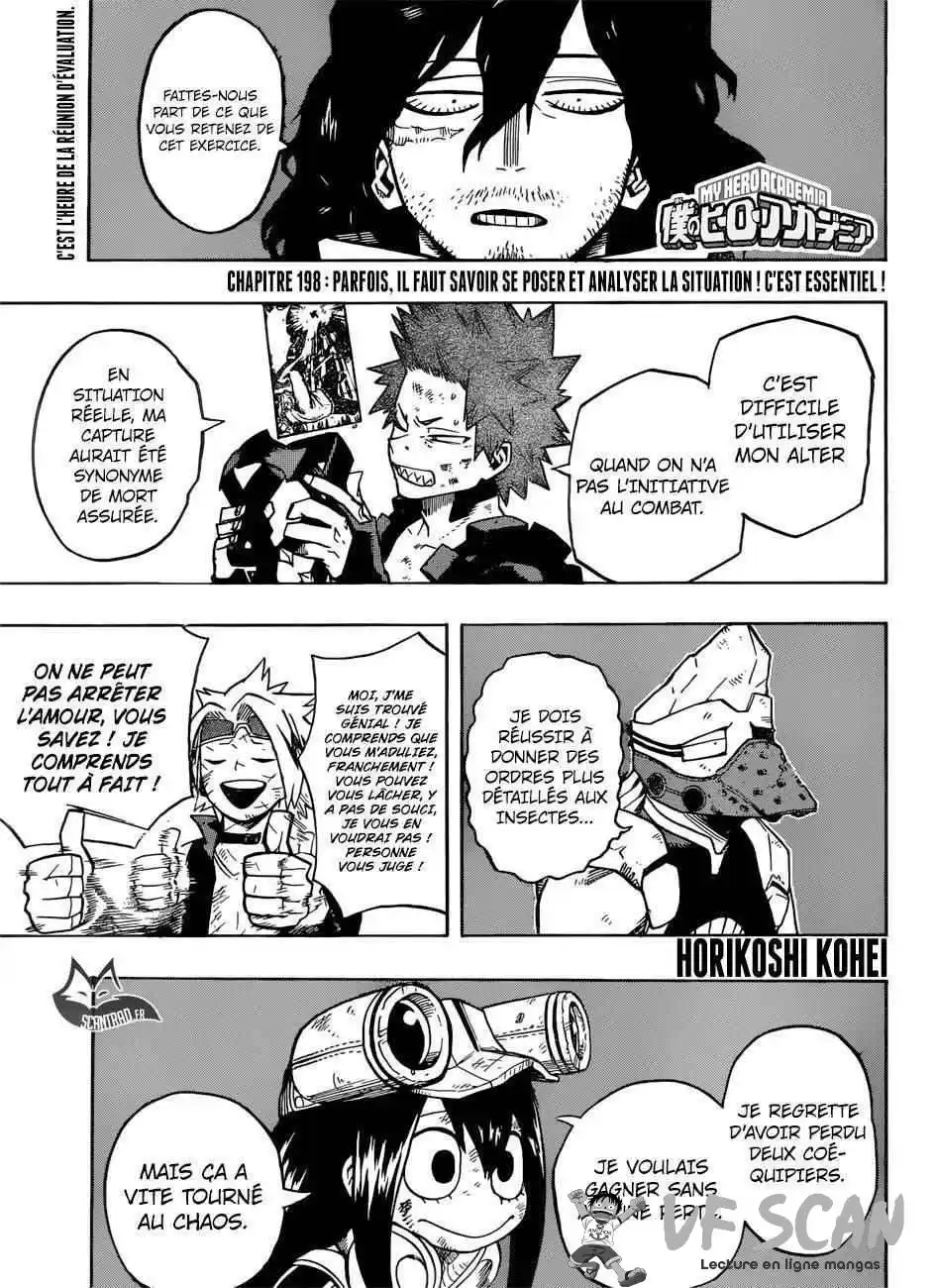 My Hero Academia 198 page 1