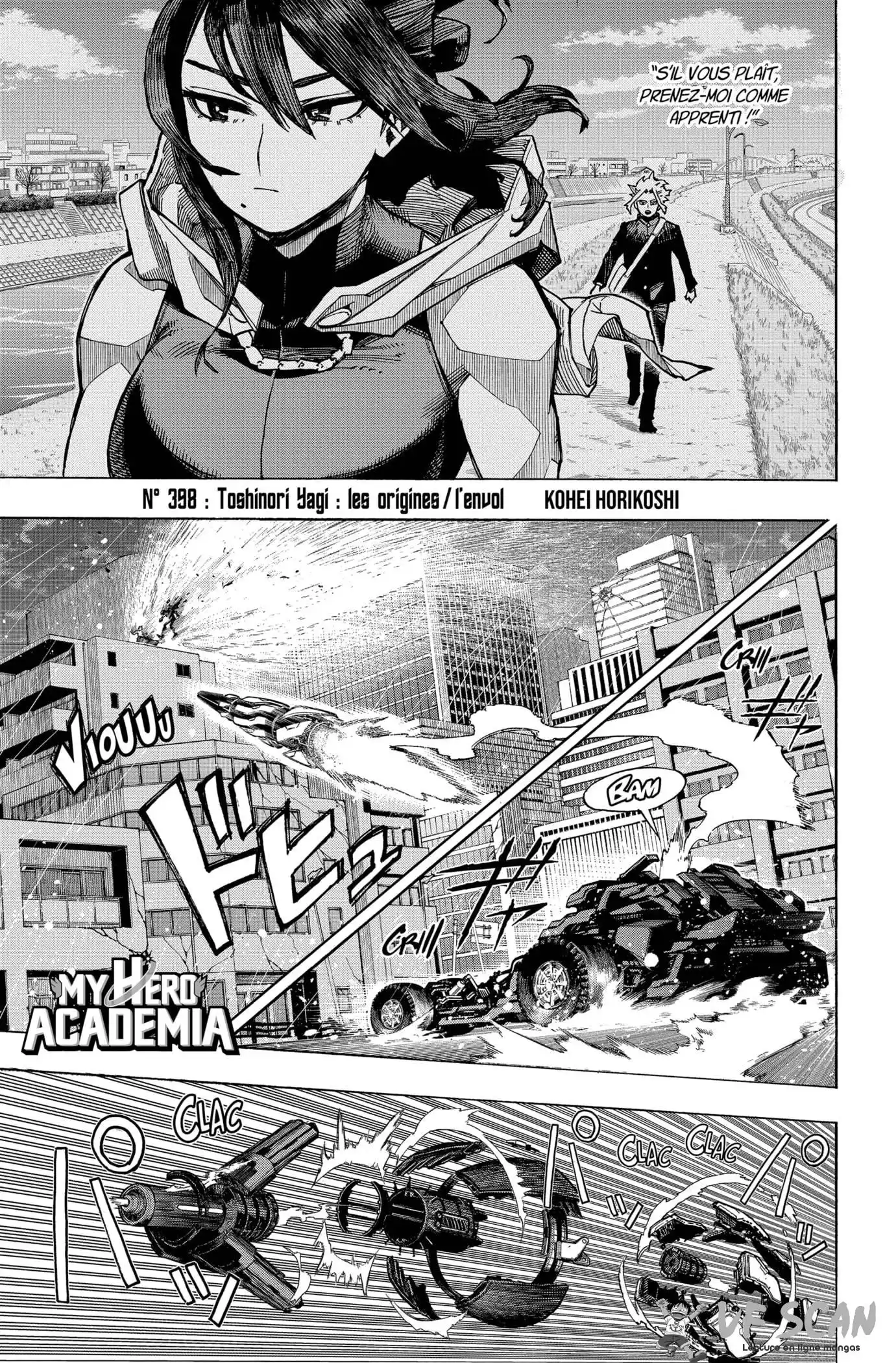 My Hero Academia 398 page 1