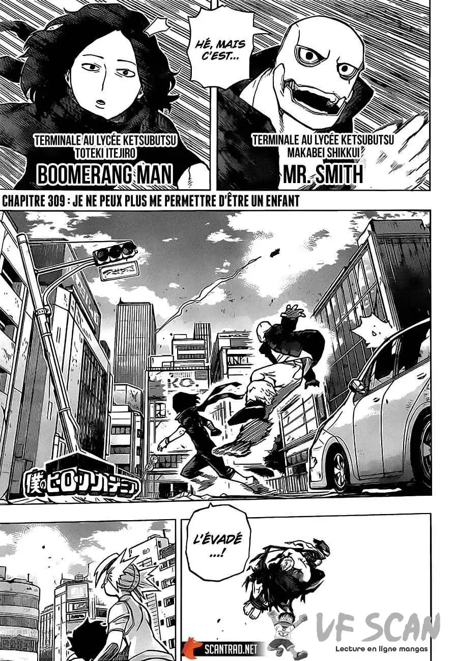 My Hero Academia 309 page 1