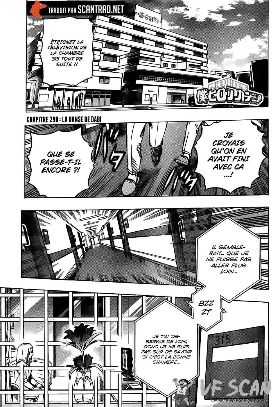 My Hero Academia 290 page 1
