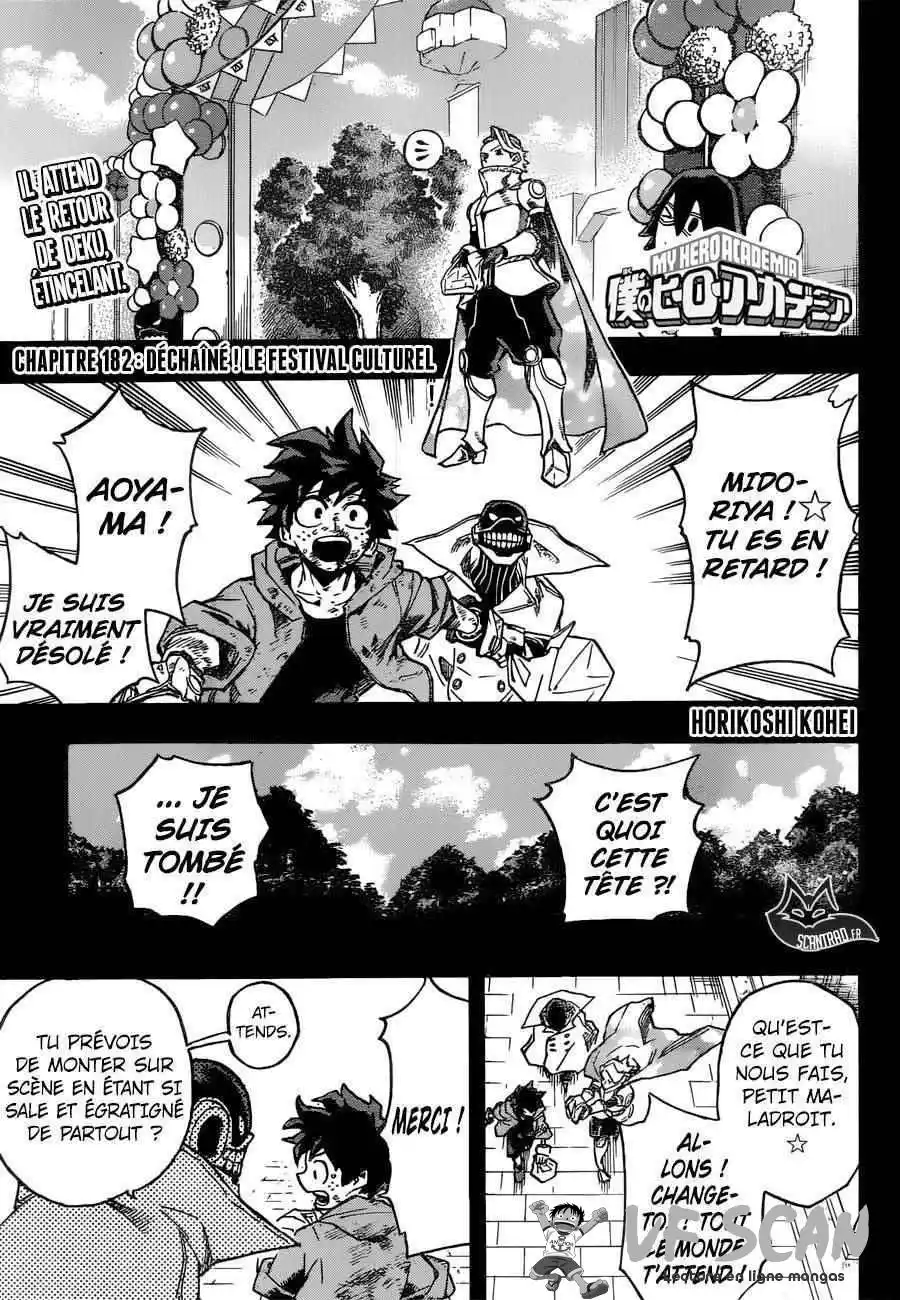 My Hero Academia 182 page 1