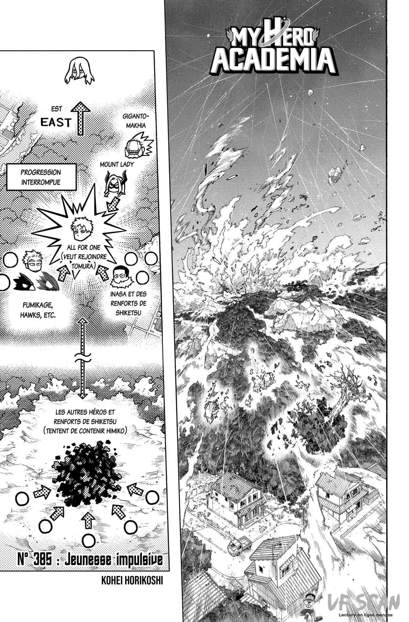 My Hero Academia 385 page 1