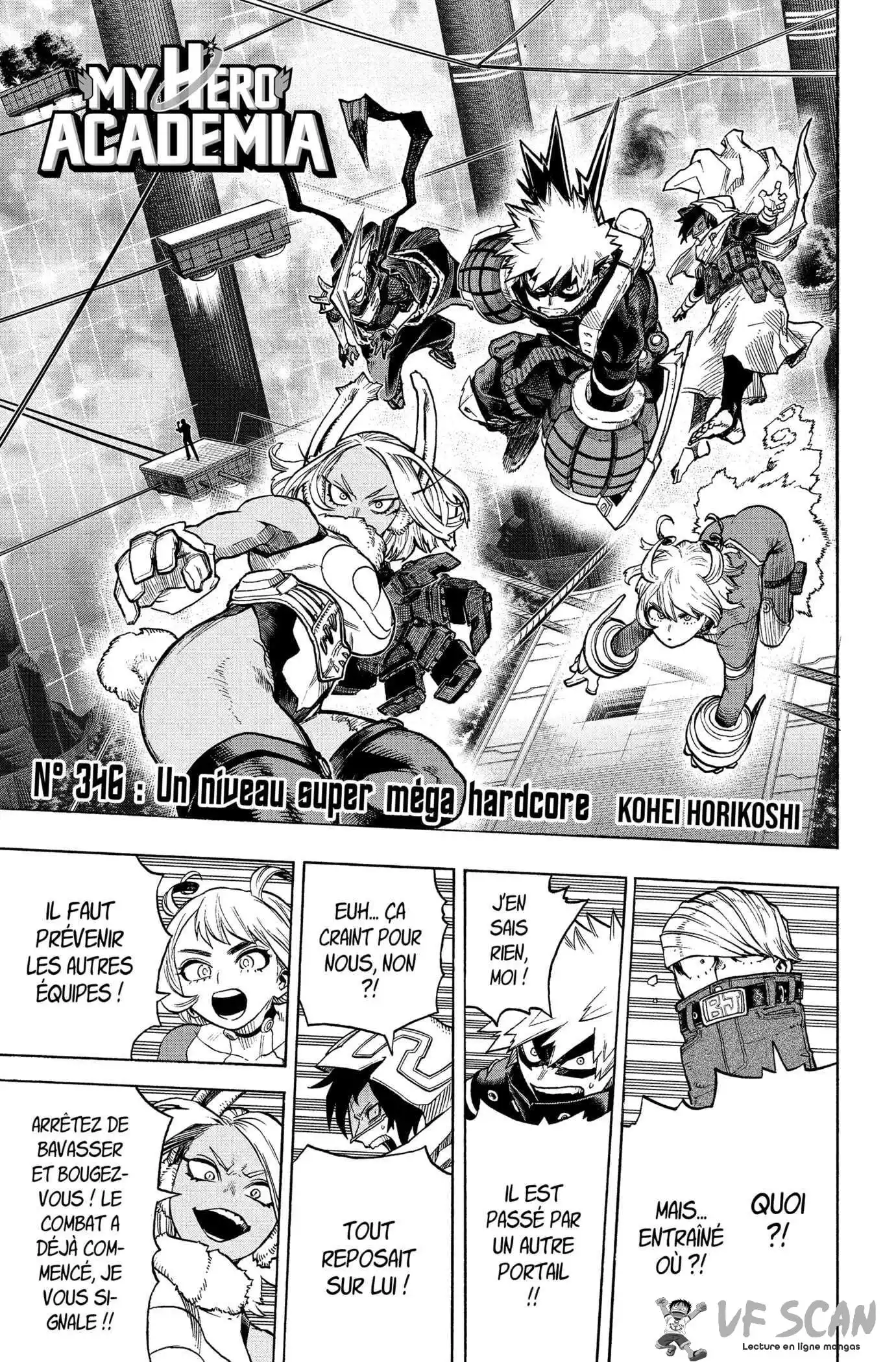 My Hero Academia 346 page 1