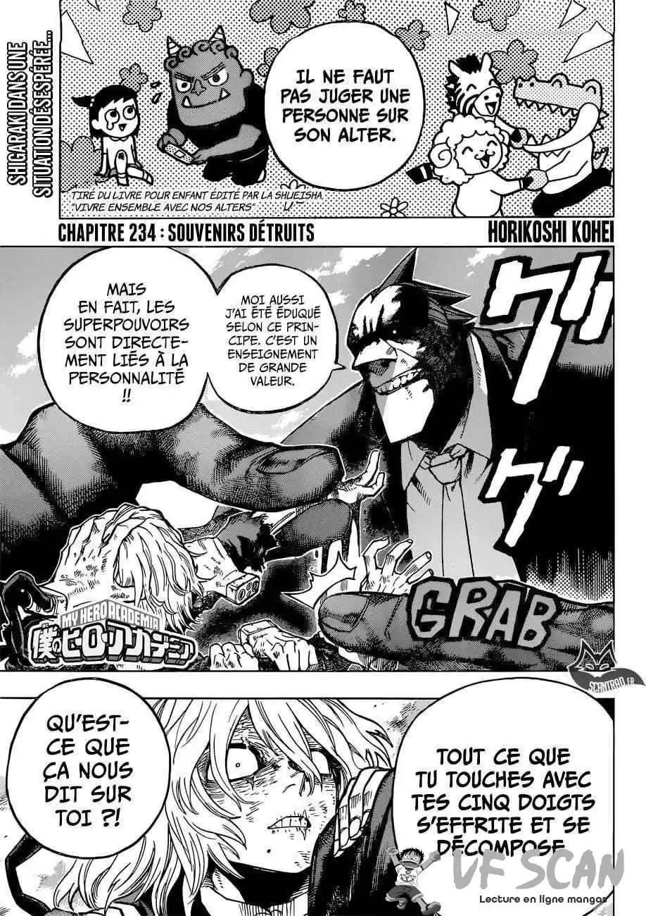 My Hero Academia 234 page 1
