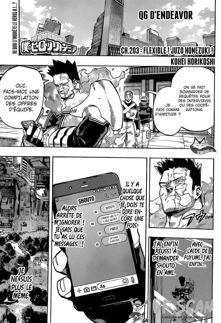 My Hero Academia 203 page 1